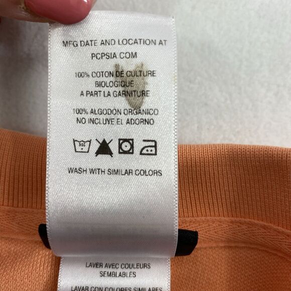 Patagonia Polo Shirt Mens XL Light‎ Orange Casual Short Sleeve Organic Cotton - Picture 5 of 11